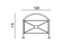 Vasart Arredo Urbano - DISEGNO TECNICO EASTPORT