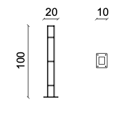 Vasart Arredo Urbano - DISEGNO TECNICO GATE