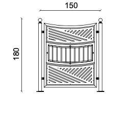 Vasart Arredo Urbano - DISEGNO TECNICO MAREA