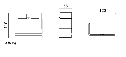 Vasart Arredo Urbano - DISEGNO TECNICO OIKOS