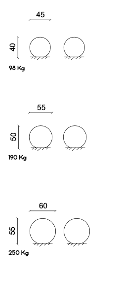 Vasart Arredo Urbano - DISEGNO TECNICO SFERA