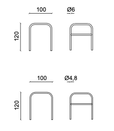 Vasart Arredo Urbano - DISEGNO TECNICO TEVERE