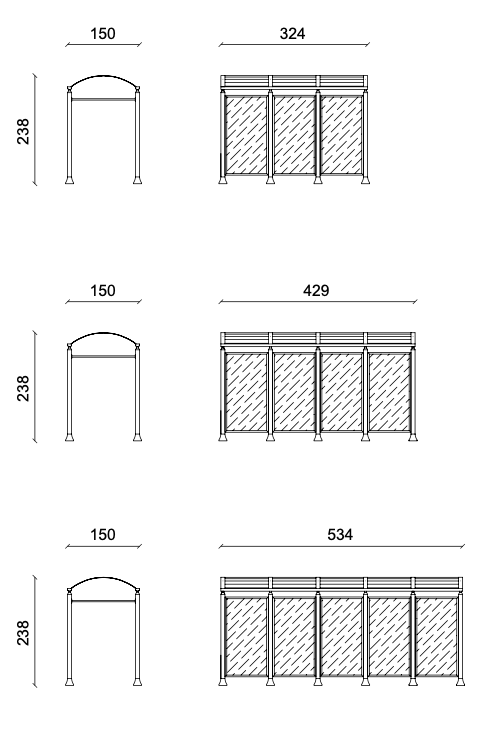Vasart Arredo Urbano - DISEGNO TECNICO VELA