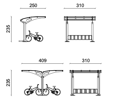 Vasart Arredo Urbano - DISEGNO TECNICO VELA