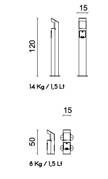 Vasart Arredo Urbano - DISEGNO TECNICO VIX